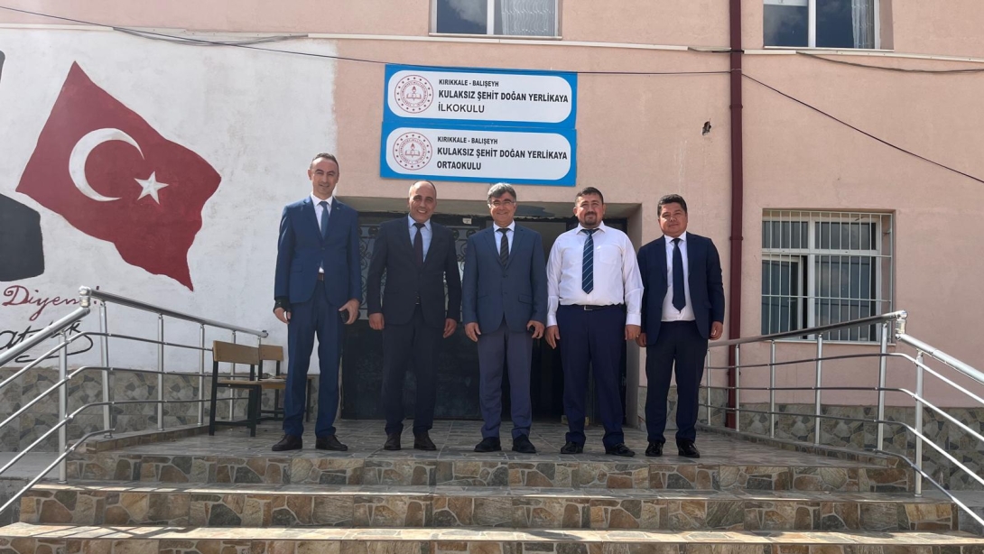 Vali Yardımcımız Sayın Recep YÜKSEL'den Balışeyh'te Eğitim Kurumlarına Ziyaret